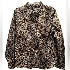 CHAPS Women’s Animal Print Shirt